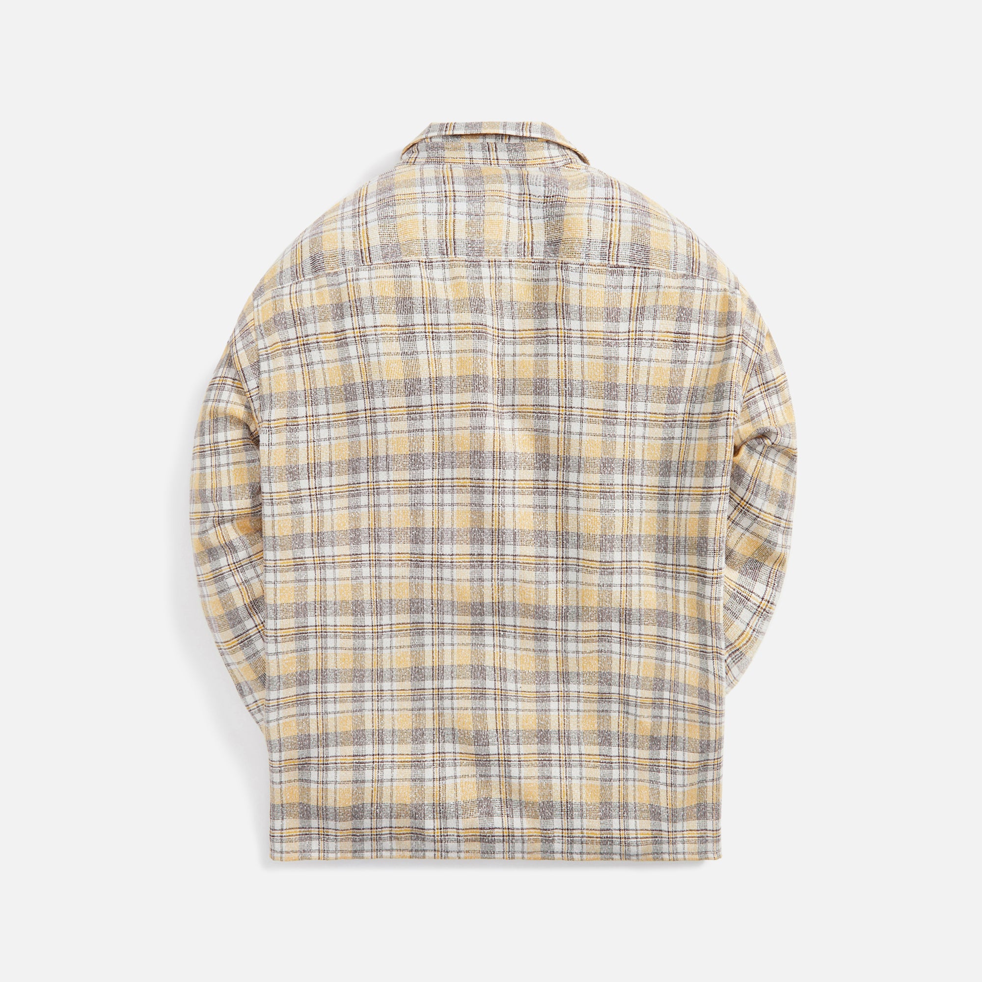 4S Designs Workshirt Yellow - Plaid