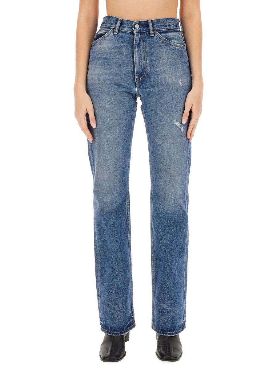 ACNE STUDIOS    COTTON DENIM JEANS