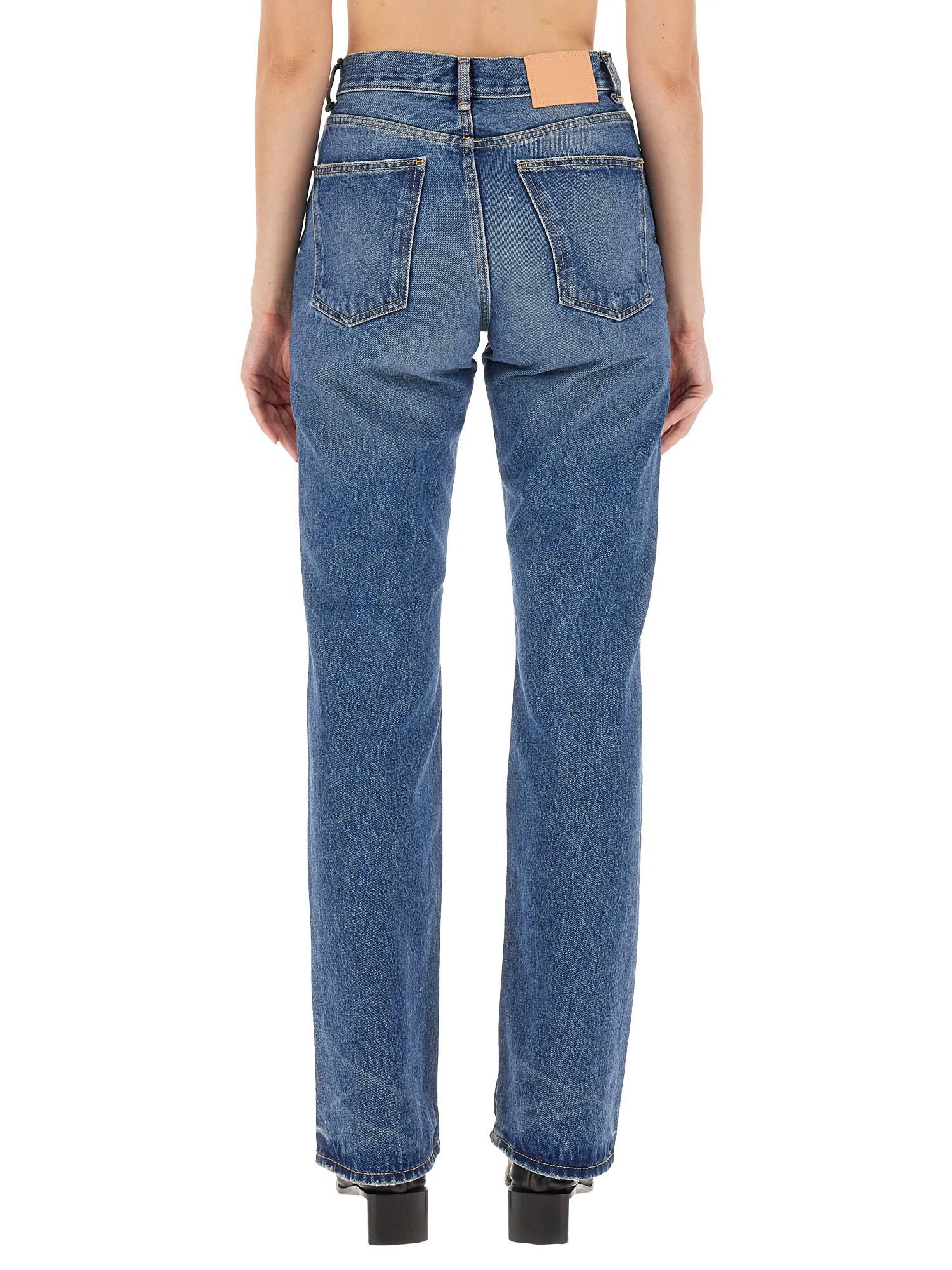 ACNE STUDIOS    COTTON DENIM JEANS