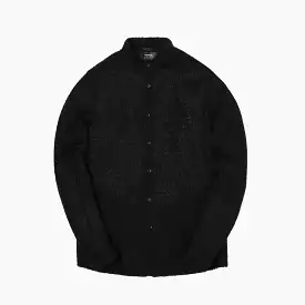 Acronym Lofted Knit Fiber L/S Shirt - Black