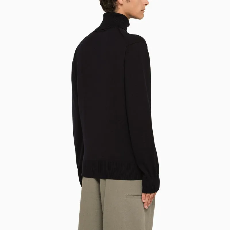 AMI DE COEUR MIDNIGHT BLUE TURTLENECK