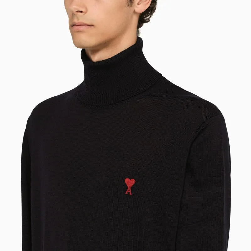 AMI DE COEUR MIDNIGHT BLUE TURTLENECK