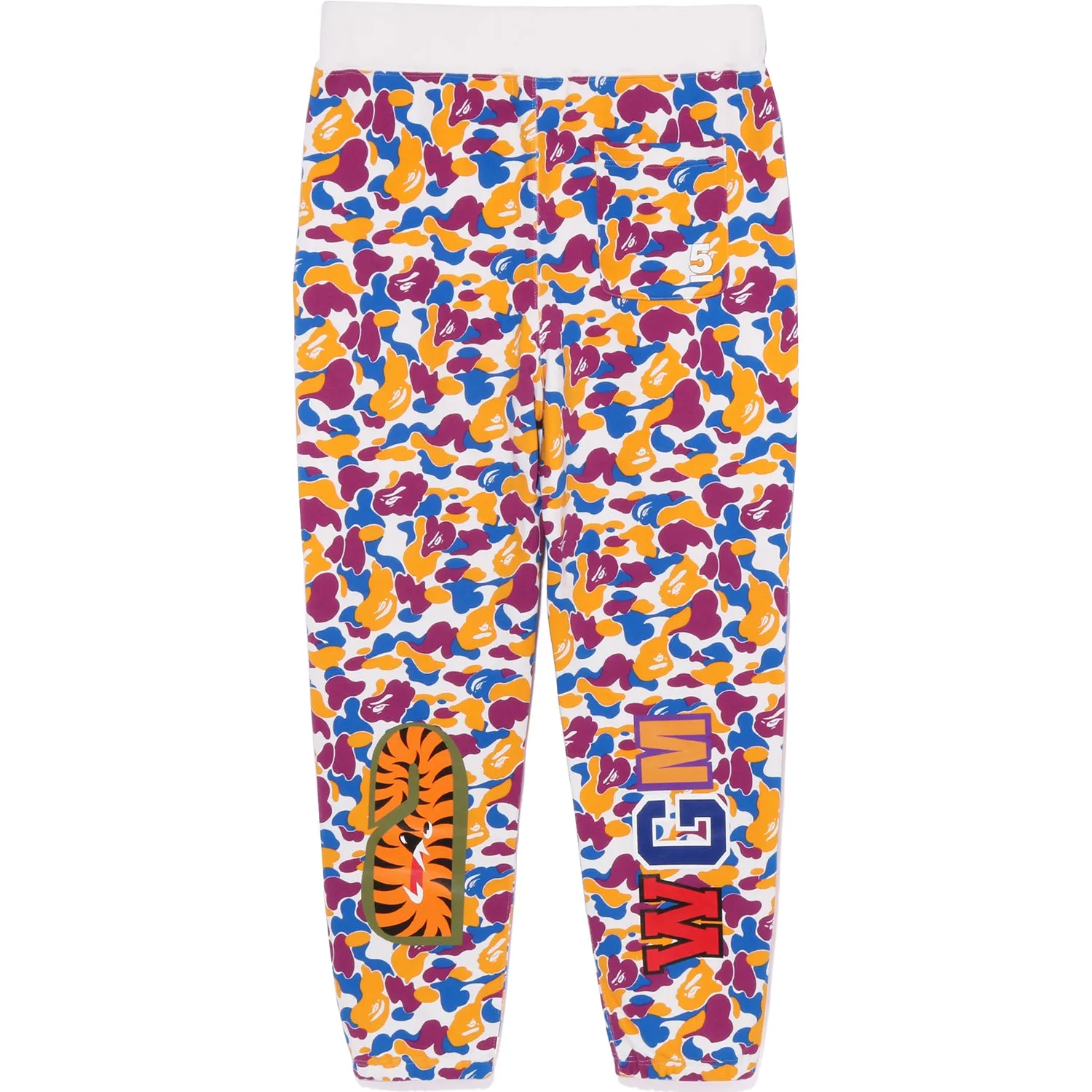 BAPE STORE LA 5TH ANNIV. LA CAMO SHARK SWEAT PANTS MENS