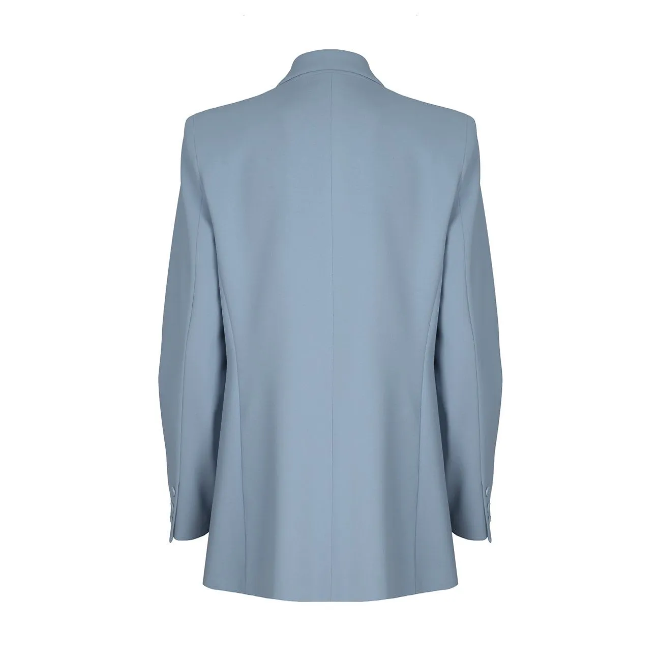 BLAZER DOPPIOPETTO IN CREPE STRETCH Donna Azzurro