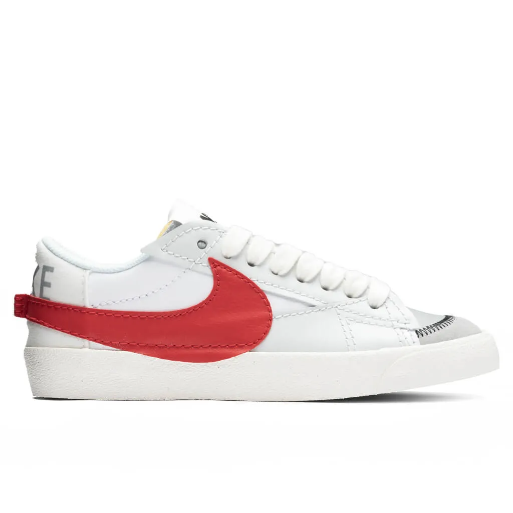 Blazer Low '77 Jumbo - White/University Red/Photon Dust