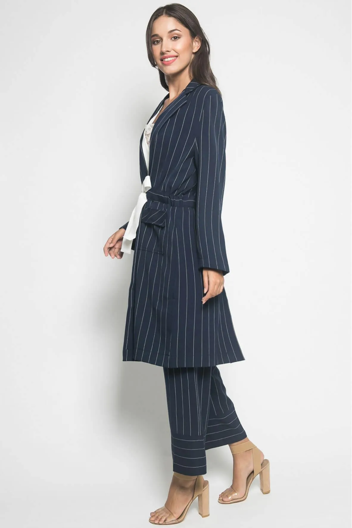 Blue Coat Stripes