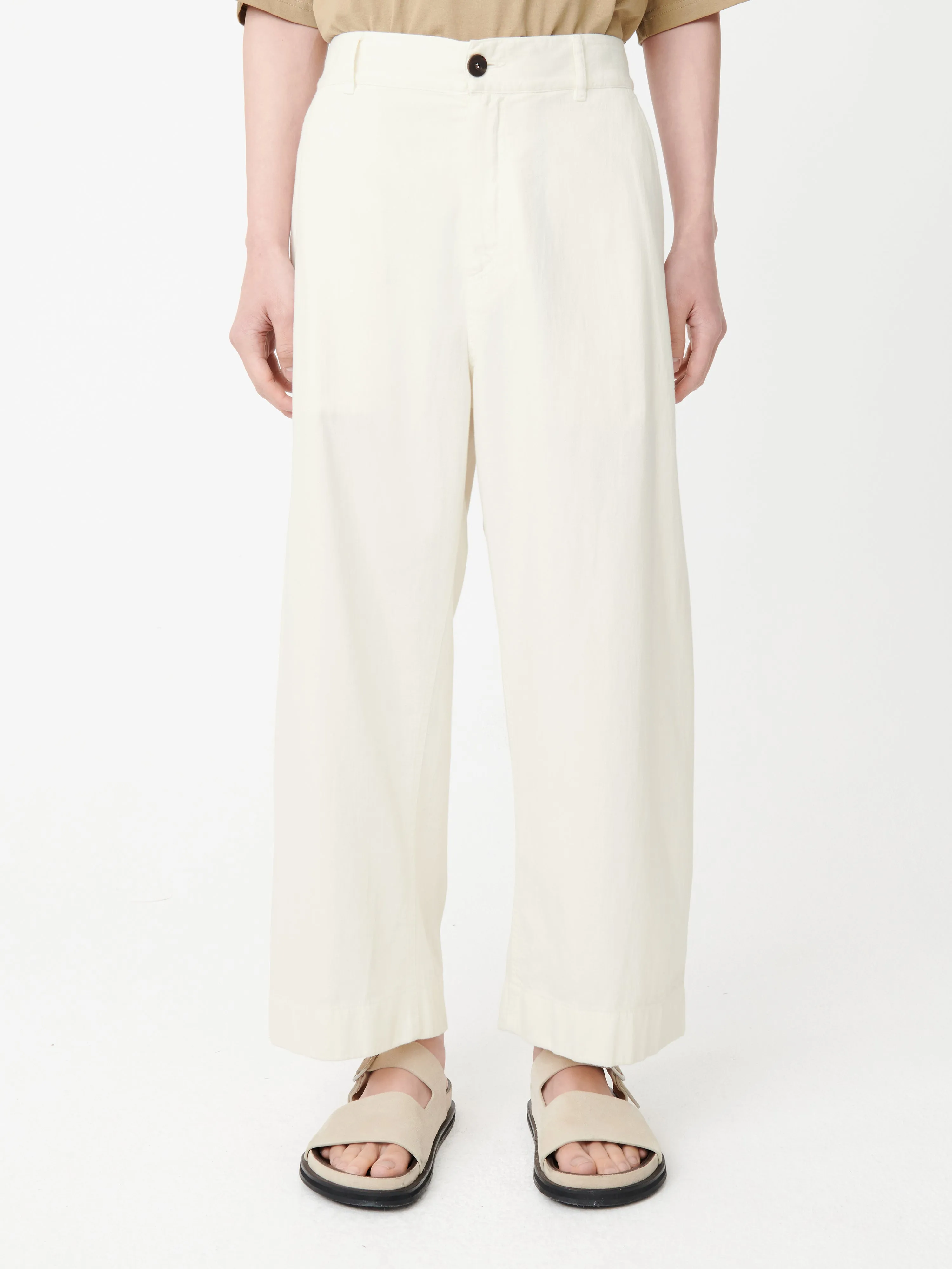 Bosun Denim Pant in Parchment