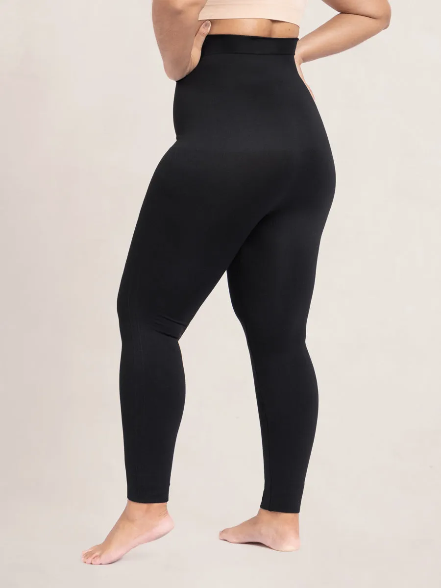 Bundle Shapermint Essentials - 1 High-Waisted Shaping Leggings + 1 Seamless Mid-Waist Leggings