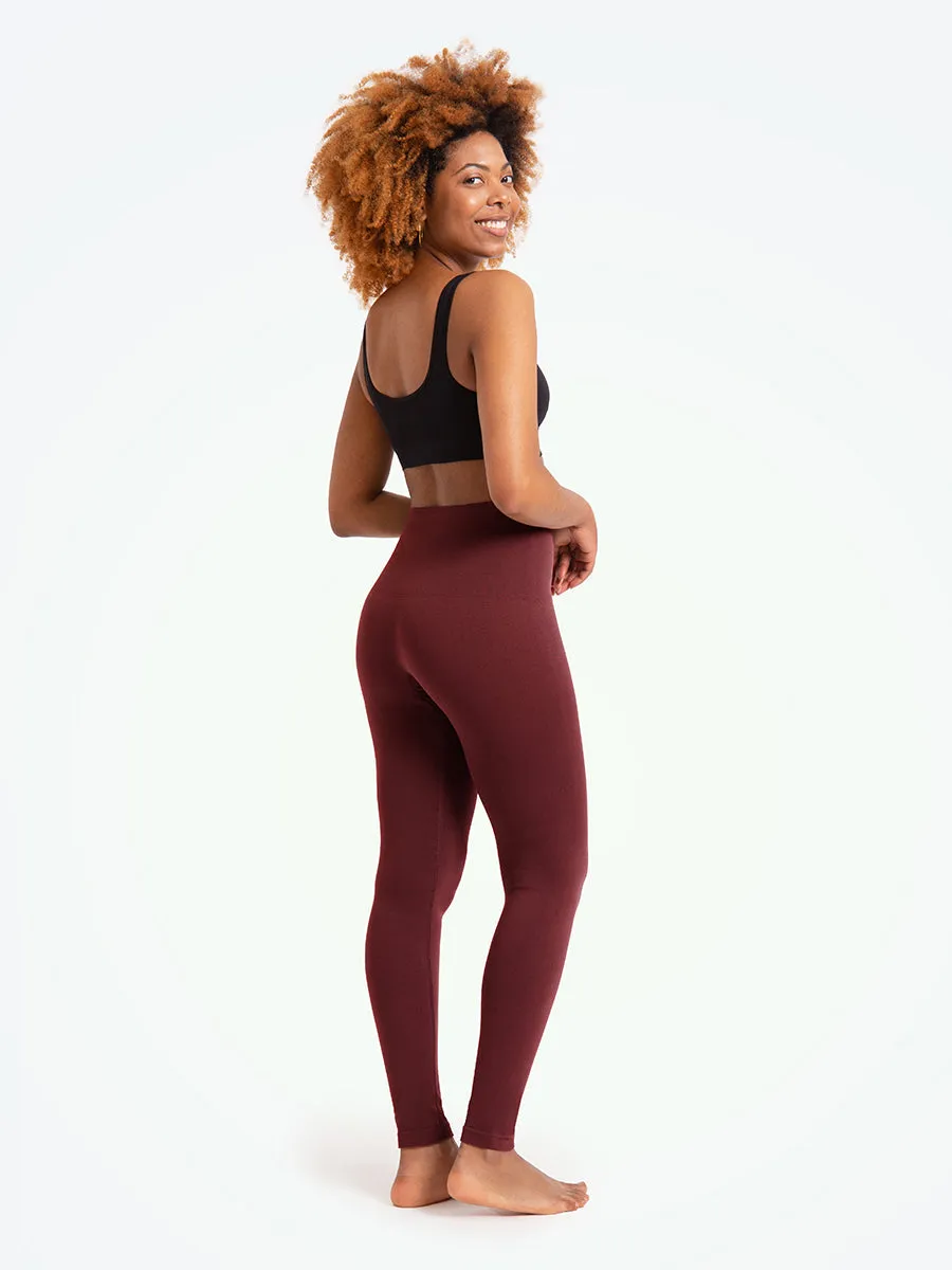 Bundle Shapermint Essentials - 1 High-Waisted Shaping Leggings + 1 Seamless Mid-Waist Leggings