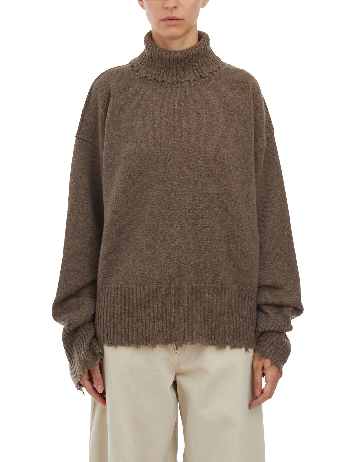 CASHMERE TURTLENECK SWEATER