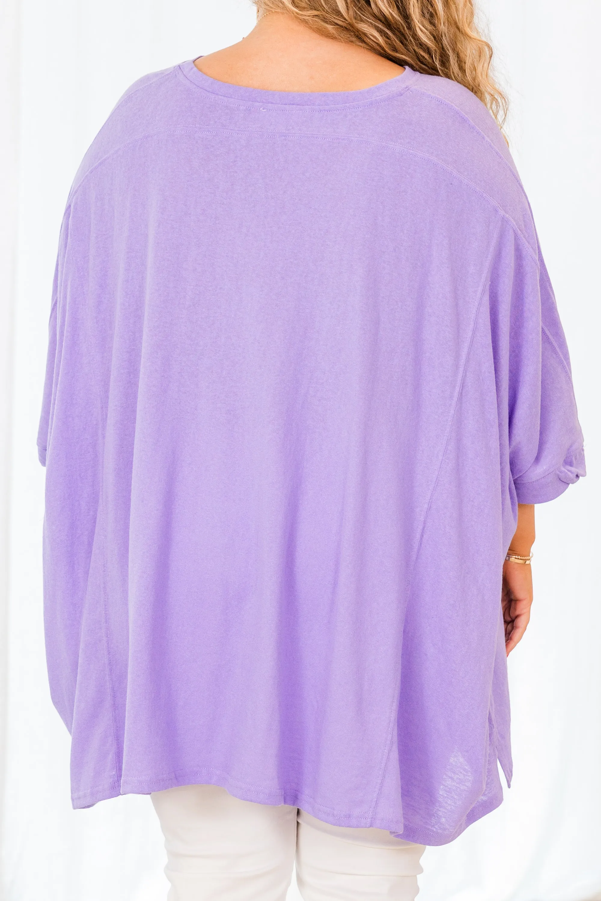 Comparing The Two Tunic, Lavender