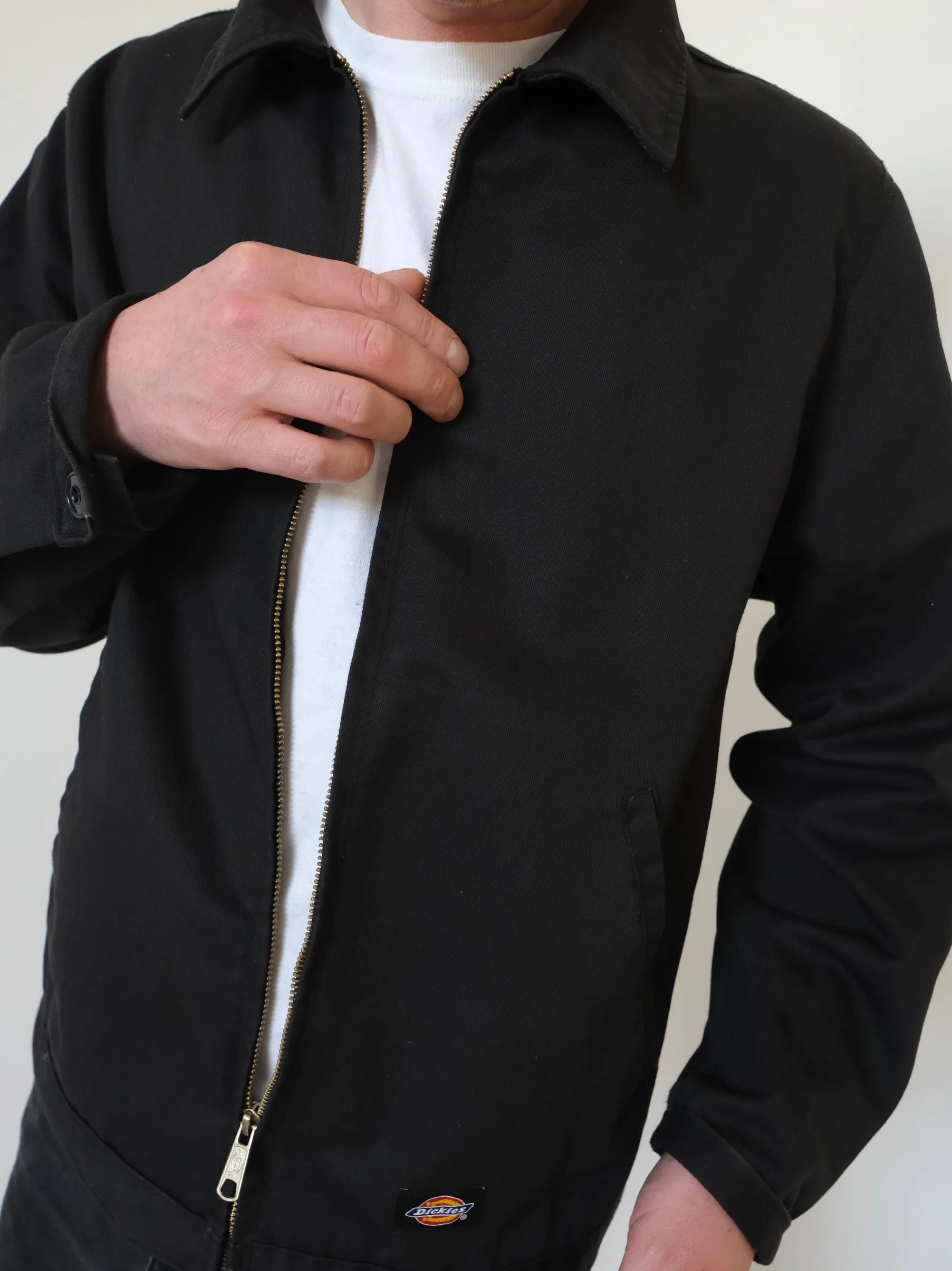 Dickies Unlined Eisenhower Jacket - BLACK