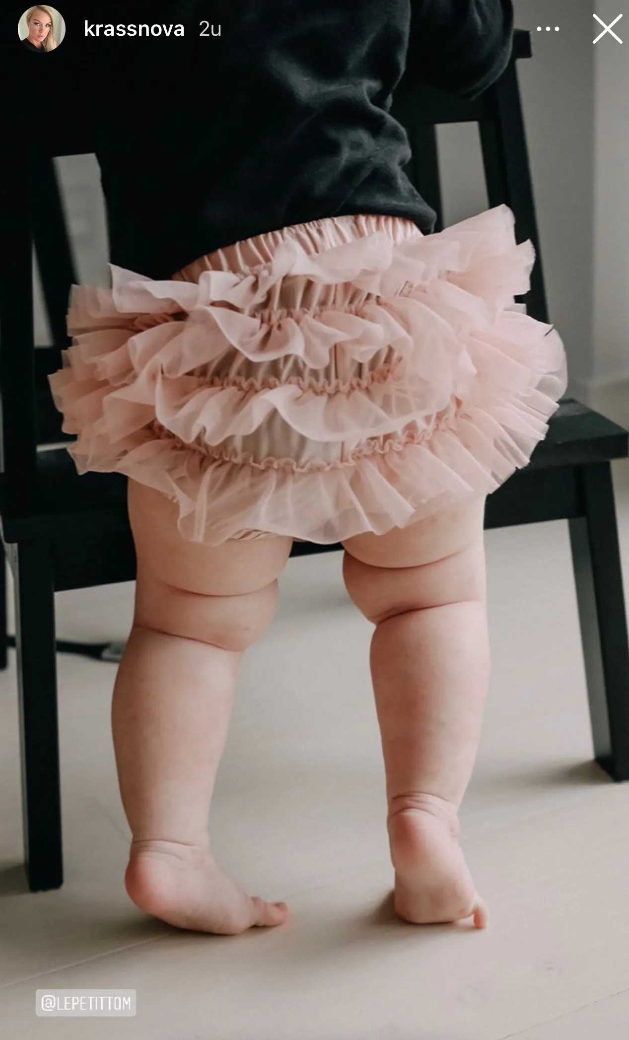 DOLLY by Le Petit Tom  FRILLY PANTS Tutu Bloomer ballet pink