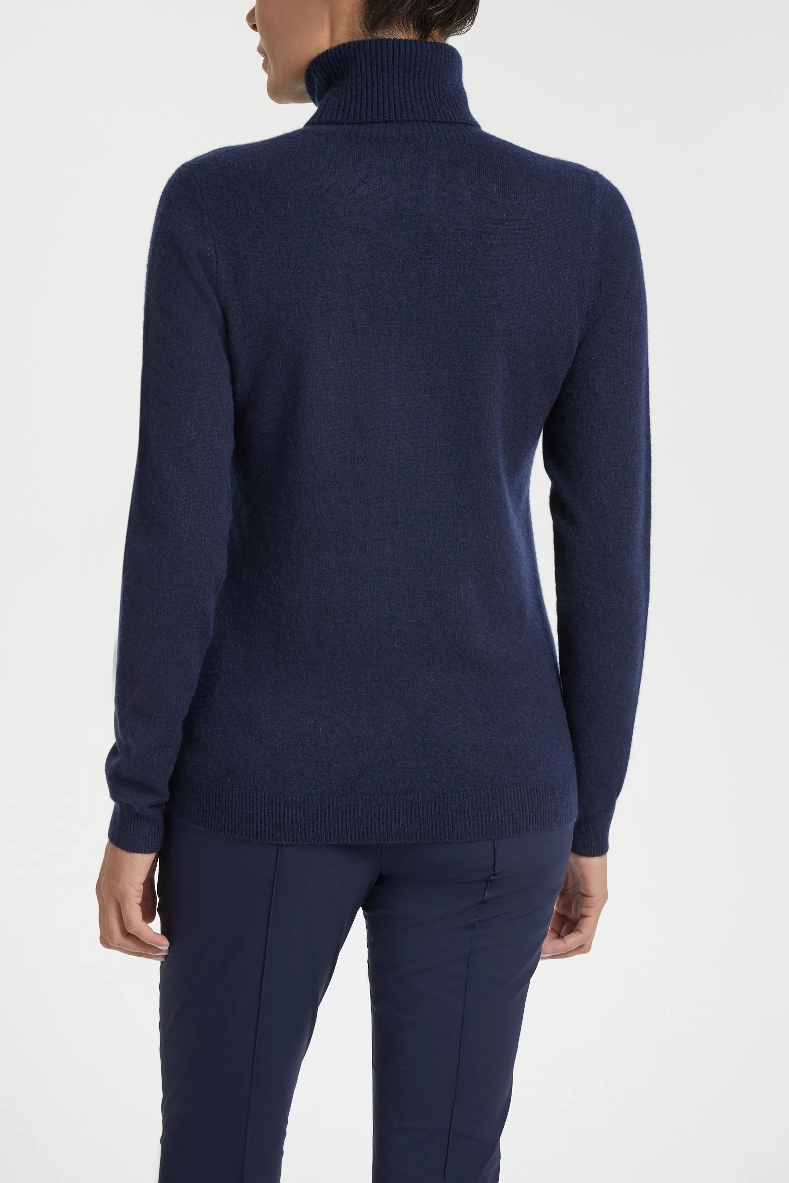 Emily Cashmere Turtleneck Sweater