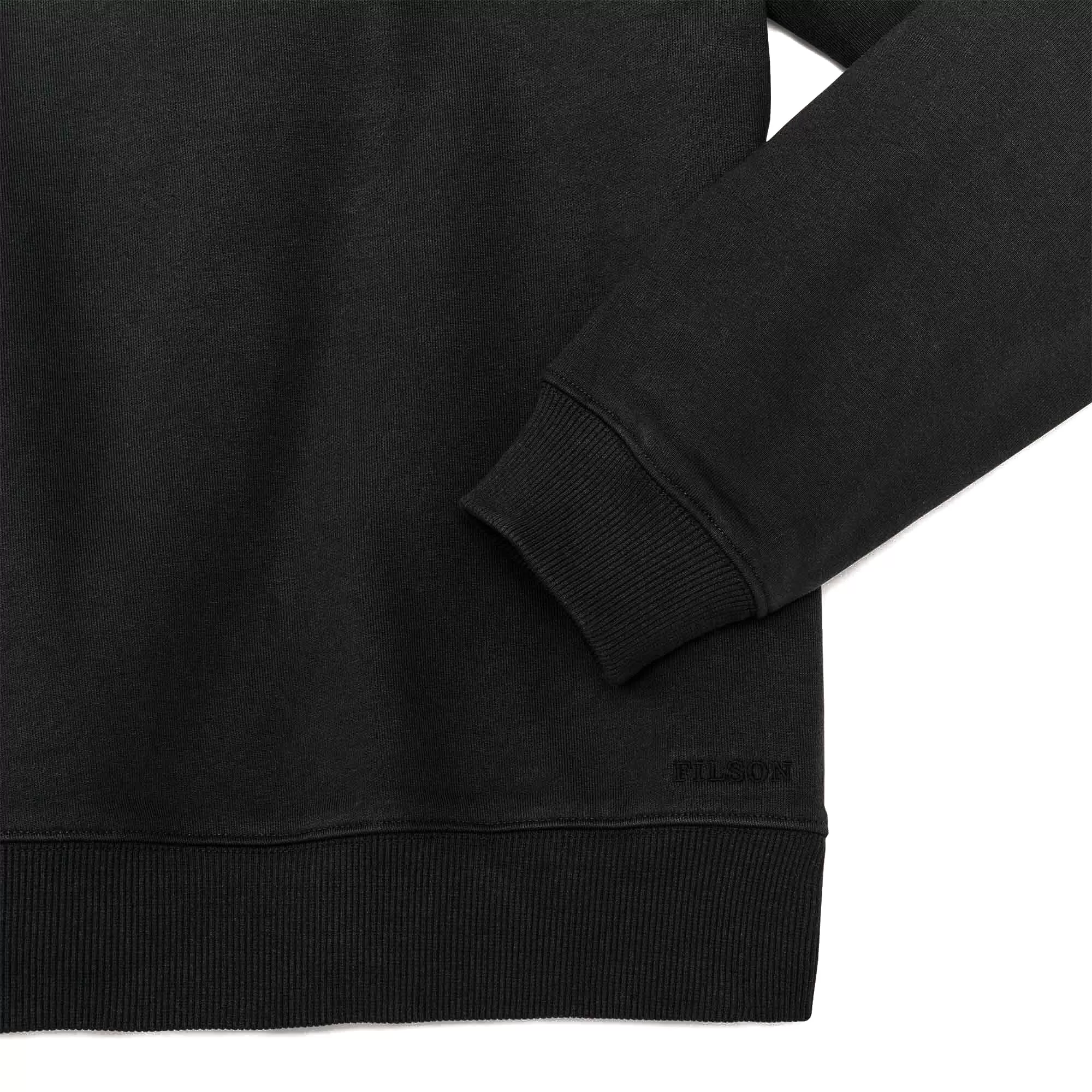 Filson Prospector Crew Neck Sweatshirt - Black