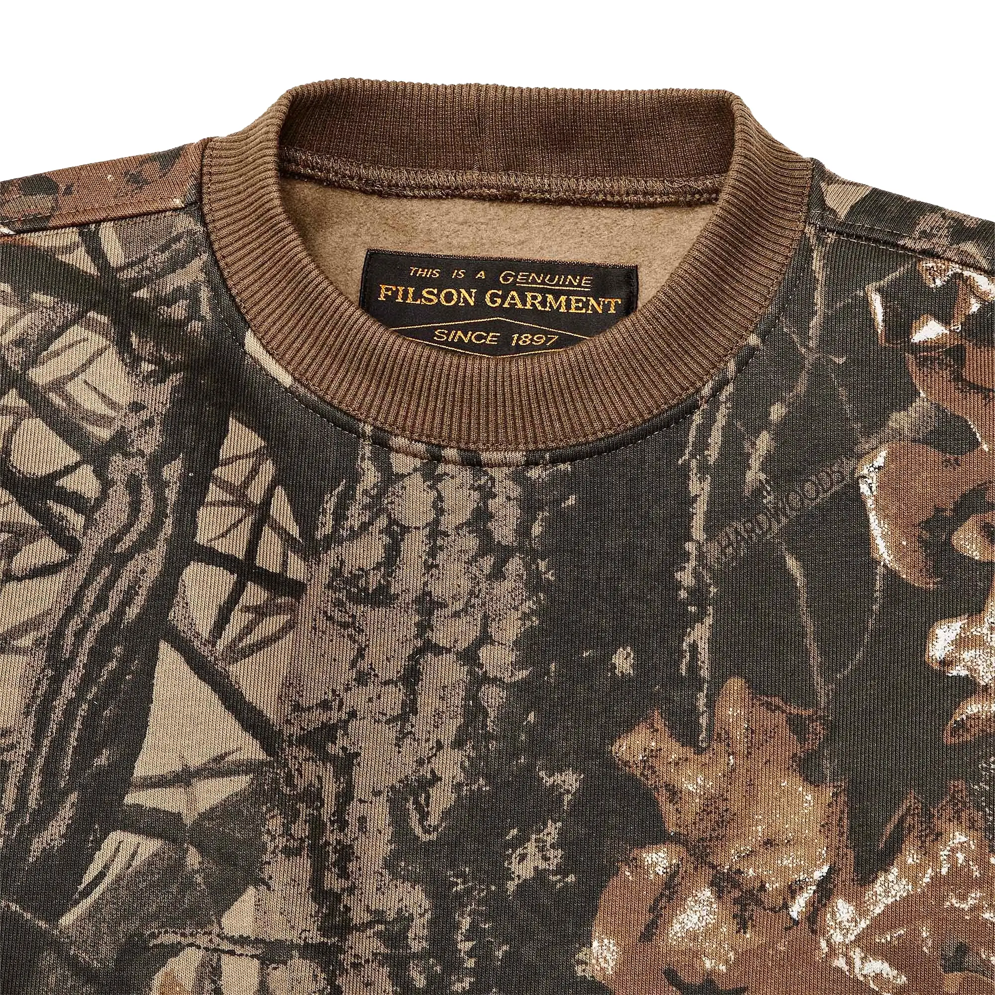 Filson Prospector Sweatshirt - Realtree Hardwoods Camo