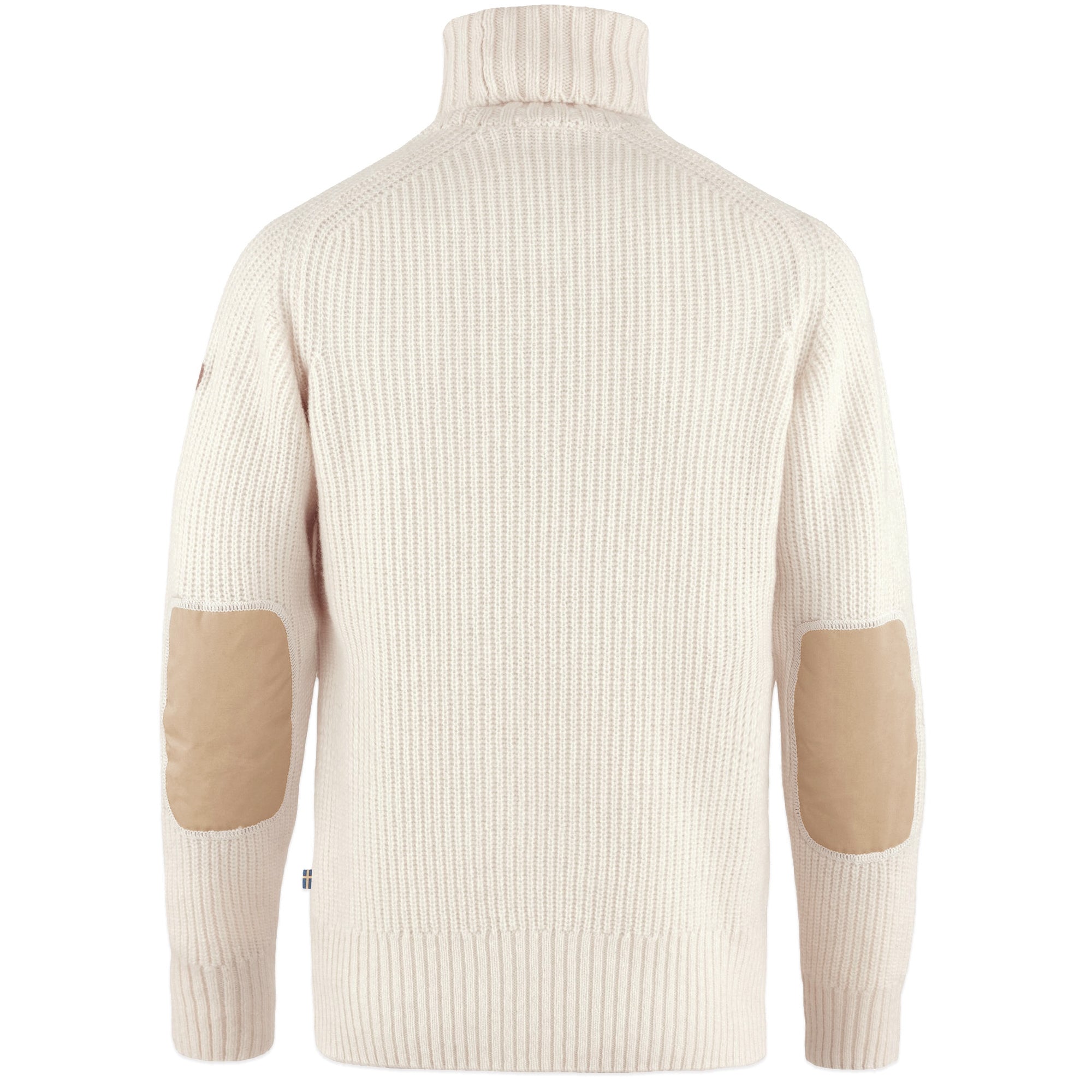 Fjallraven Ovik Roll Neck Knitted Sweater - Chalk White