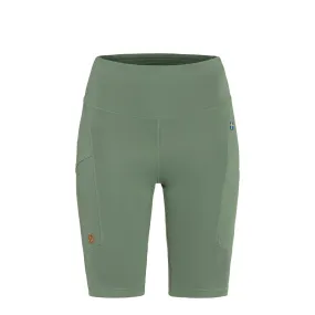 Fjallraven Womens Abisko Short Tights Patina Green