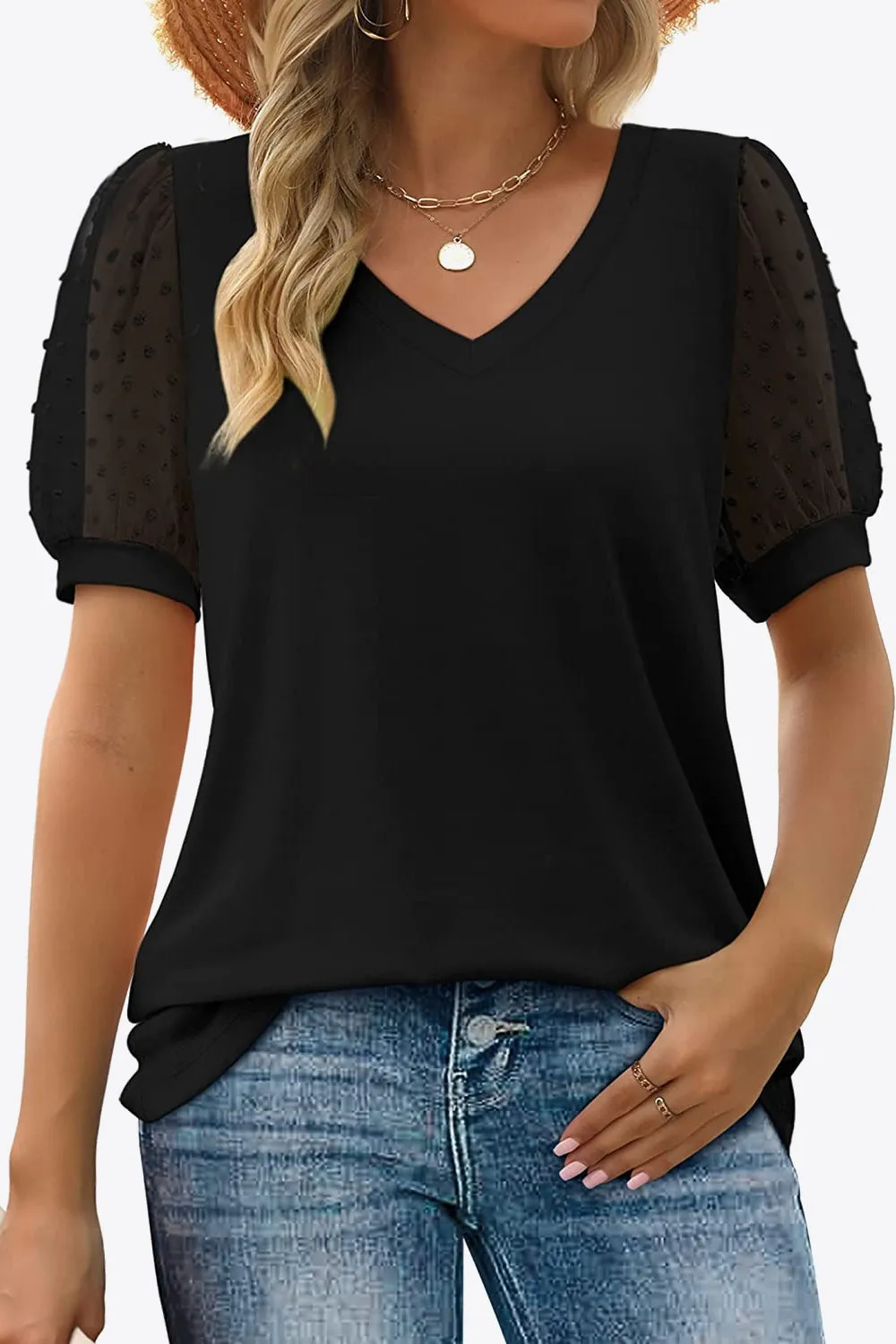 Franny Puff Sleeve Top