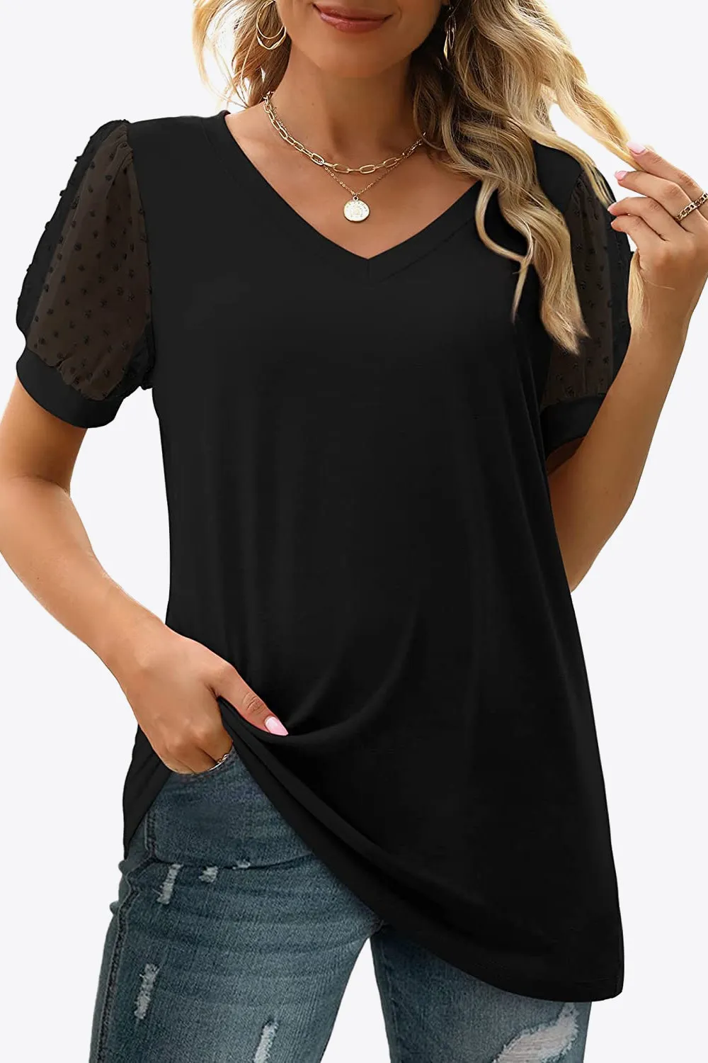 Franny Puff Sleeve Top