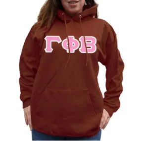 Gamma Phi Beta Hanes 10oz. Hoodie - Hanes F170 - TWILL