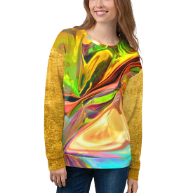 Gold Galactica Sweatshirt