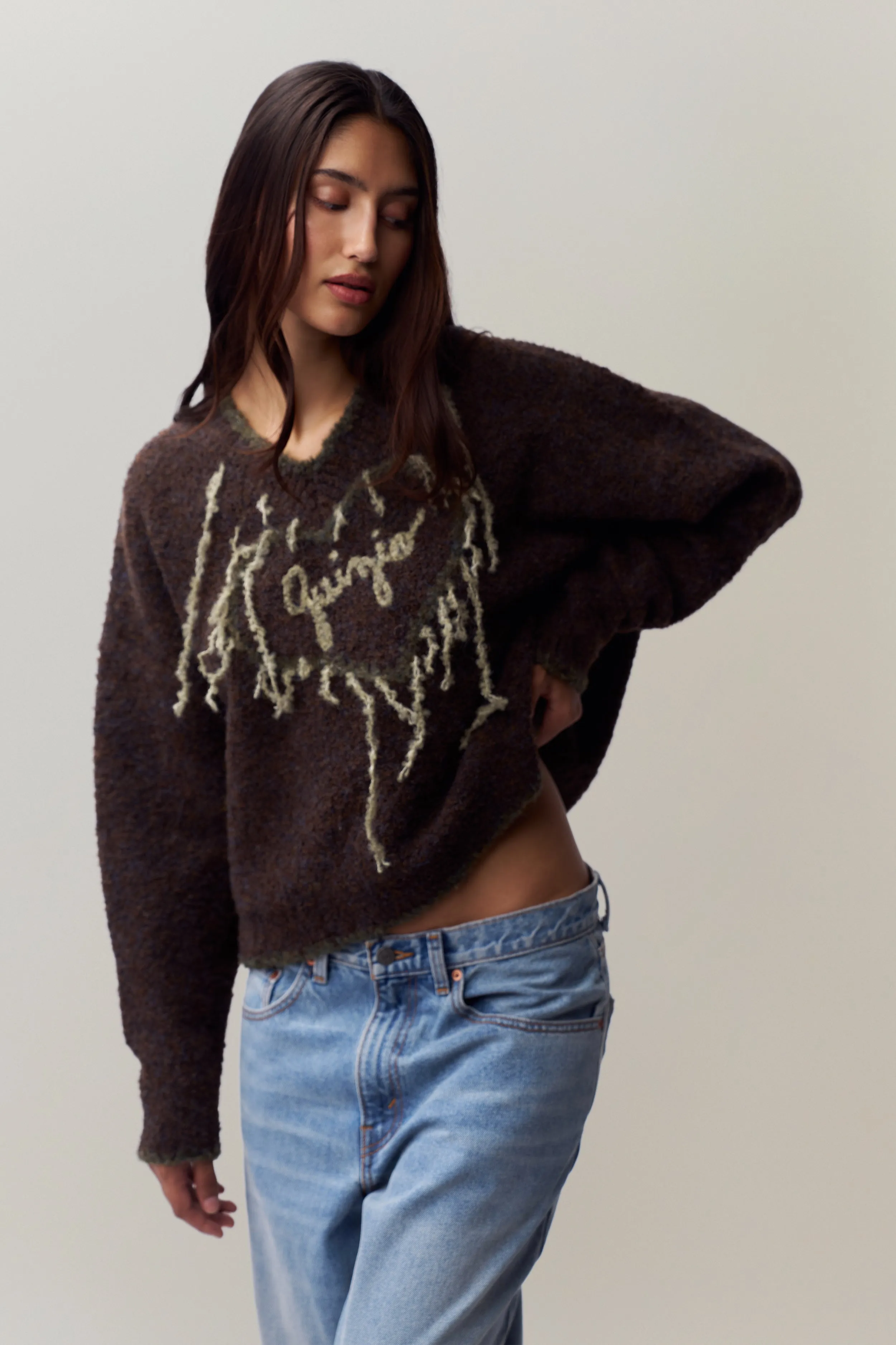 Guizio Heart Sweater