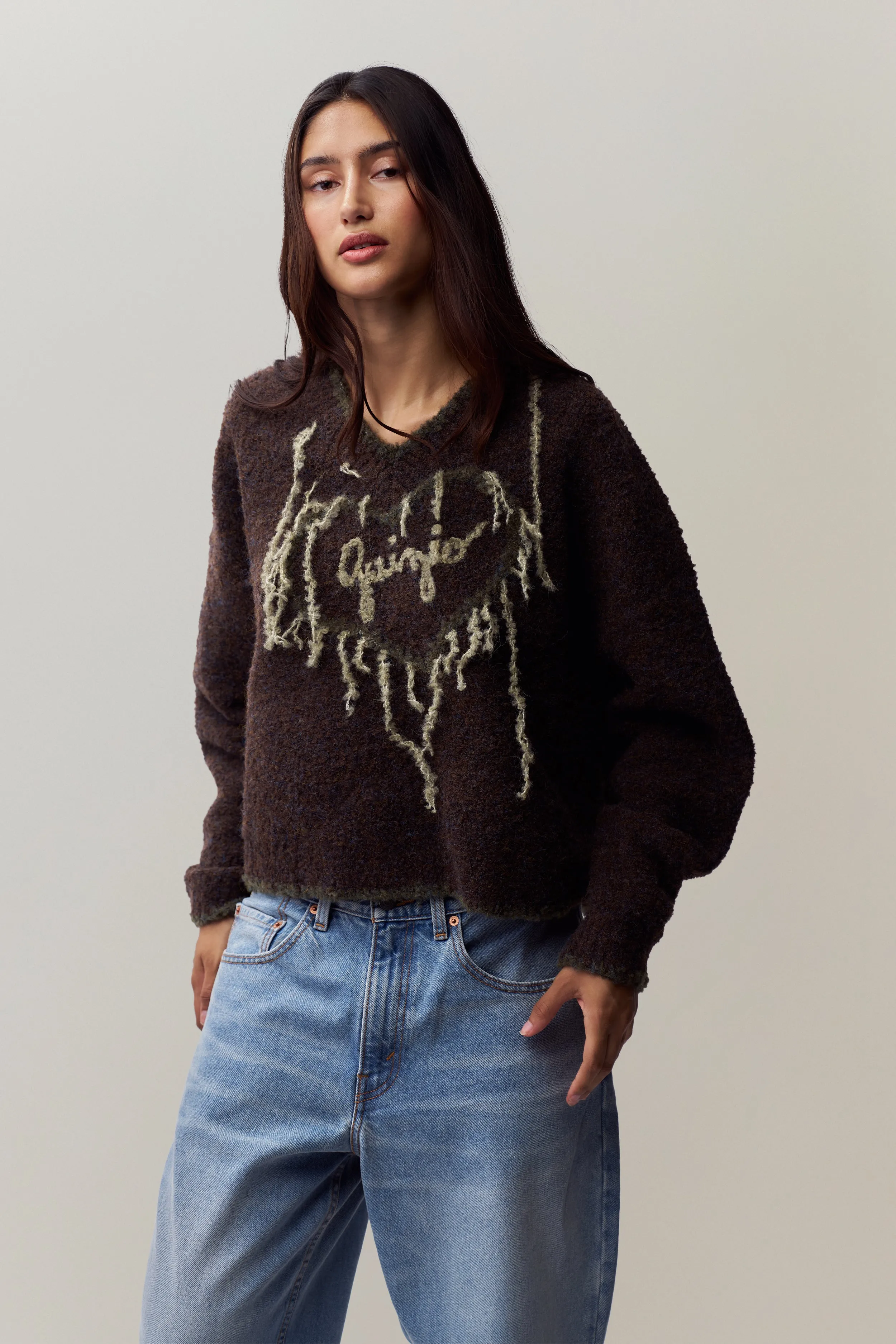 Guizio Heart Sweater