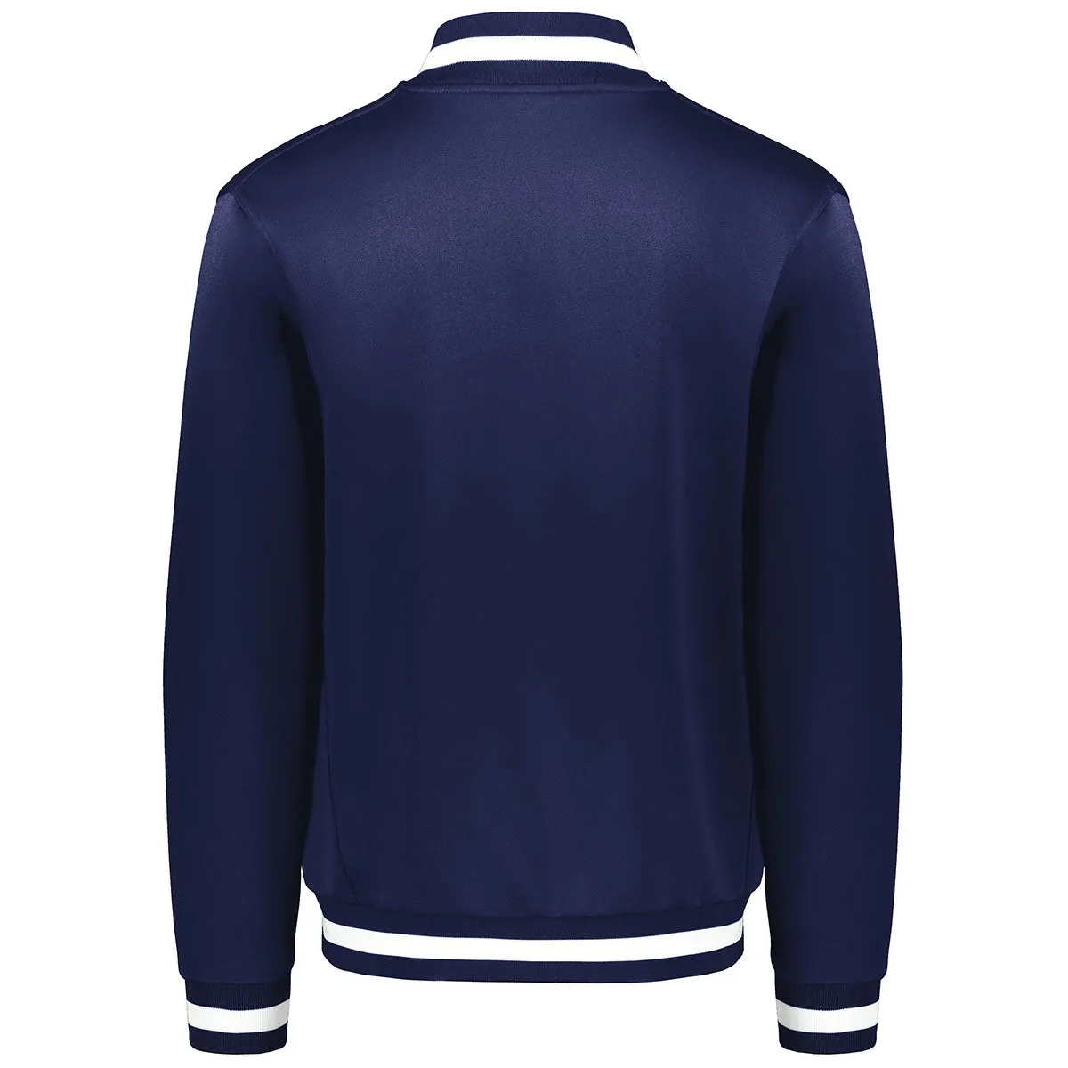 Holloway Men's Navy/White V-Street Full Zip Jacket