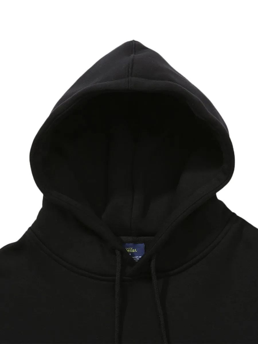 Hélas Plaid Hoody - Black