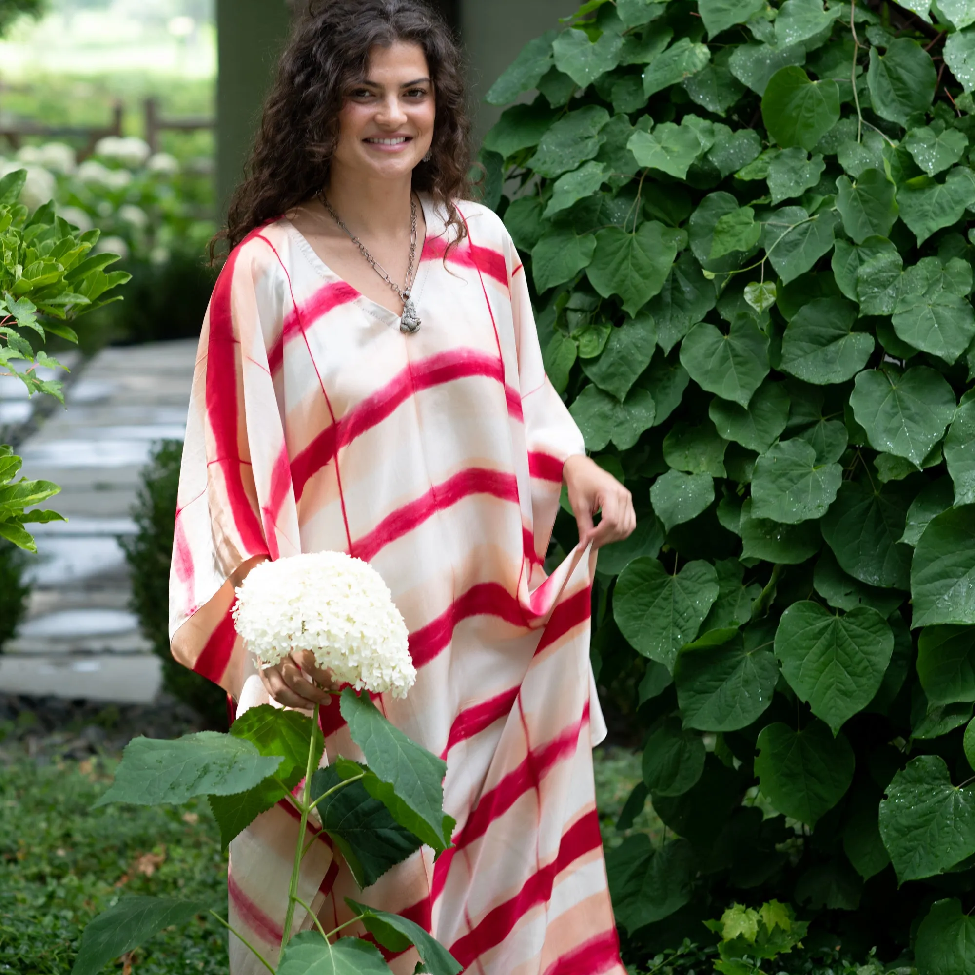 Indian Silk Kaftan