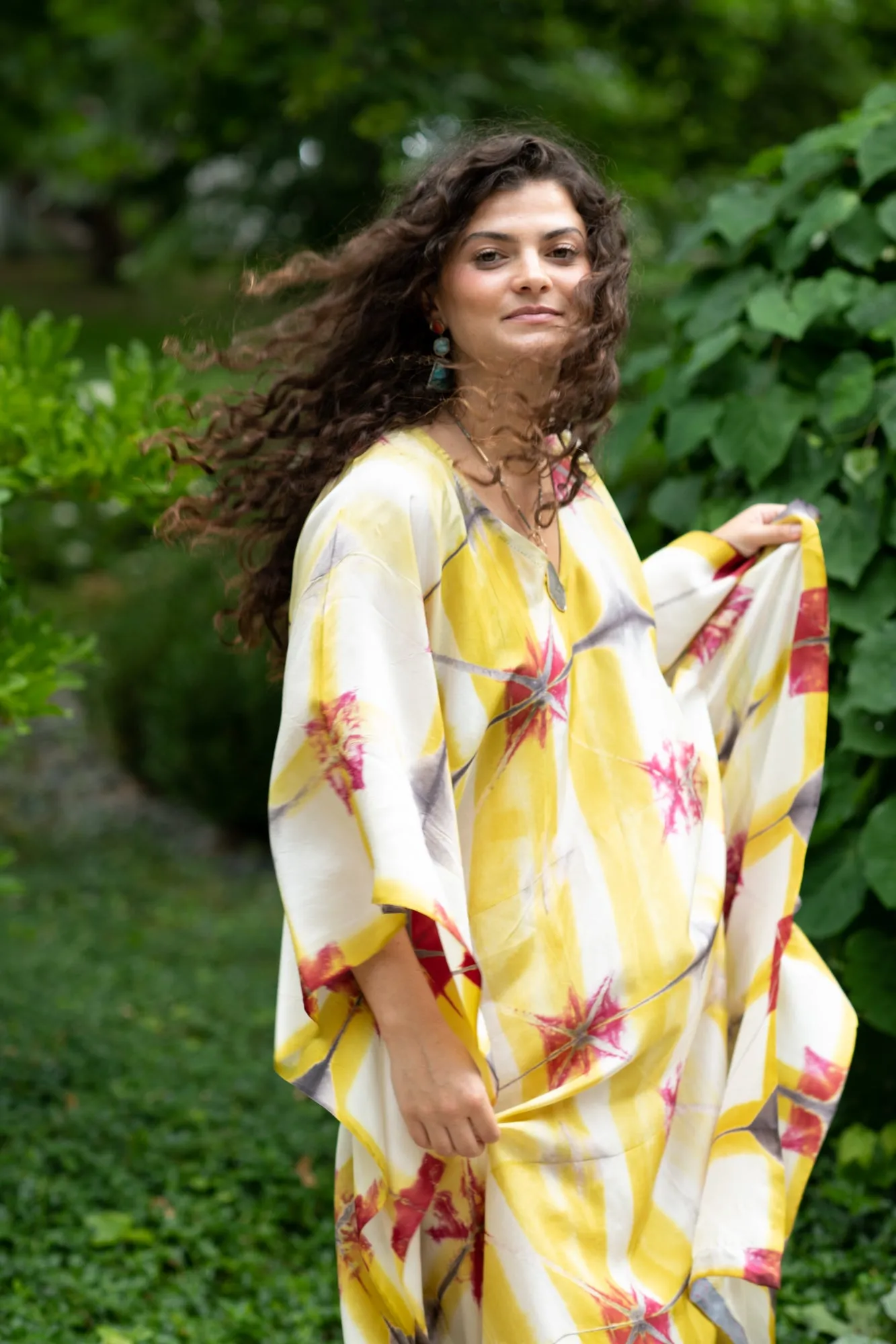 Indian Silk Kaftan