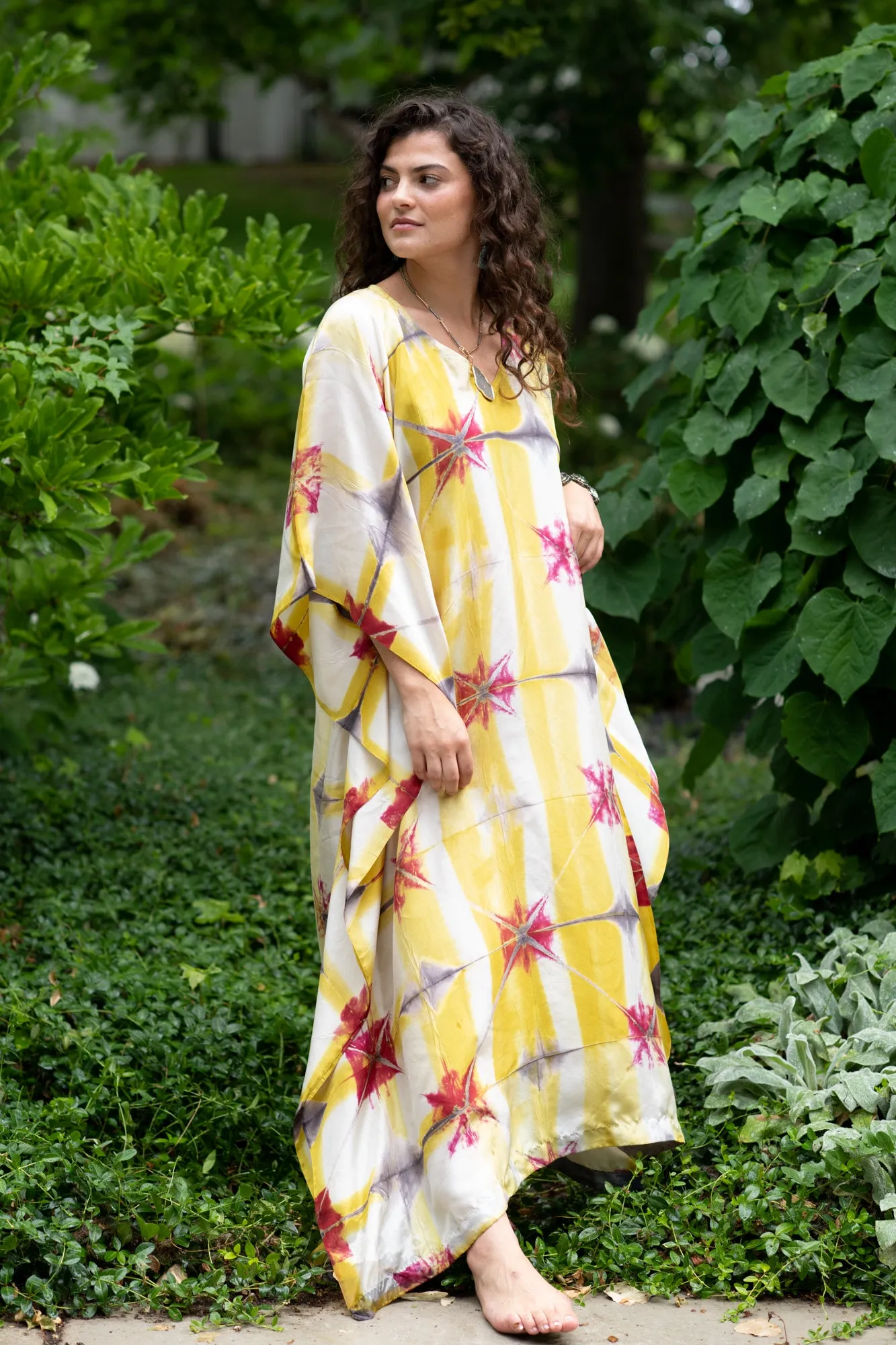 Indian Silk Kaftan