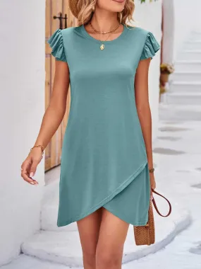 Jailyen Cap Sleeve  Dress