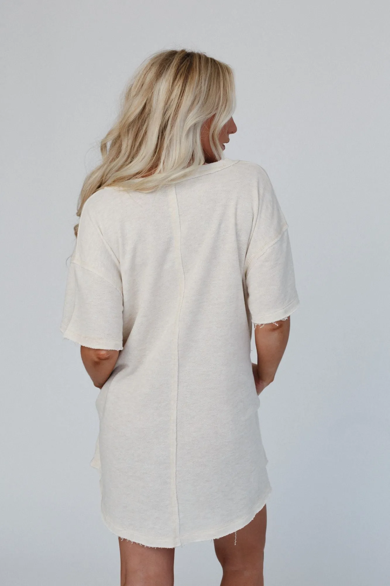 Jodi Tunic Dress - Oatmeal