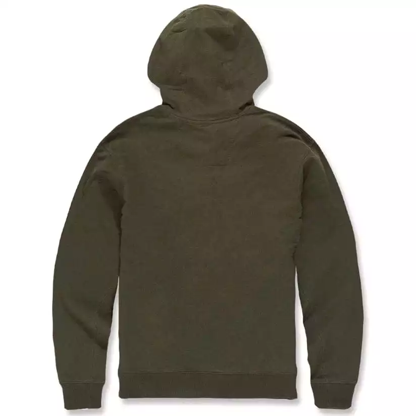 Jordan Craig Summer Breeze Pullover Hoodie (Army Green) 8451H