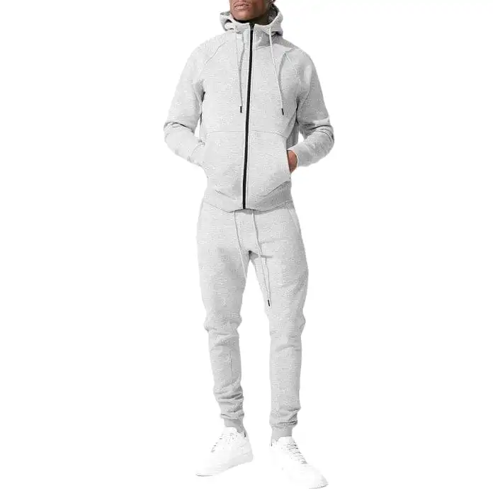 Jordan Craig Uptown Zip-Up Hoodie (Heather Grey) - 8820H