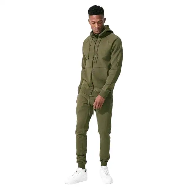 Jordan Craig Uptown Zip-Up Hoodie (Olive) - 8820H