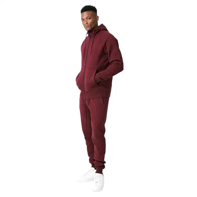 Jordan Craig Uptown Zip-Up Hoodie (Wine) - 8820H