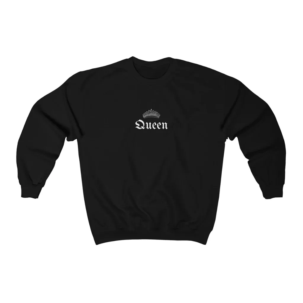 King And Queen Classic Matching Sweatshirts