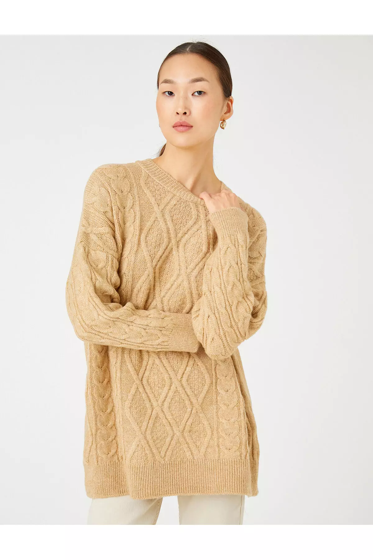 KOTON Oversized Knitted Sweater