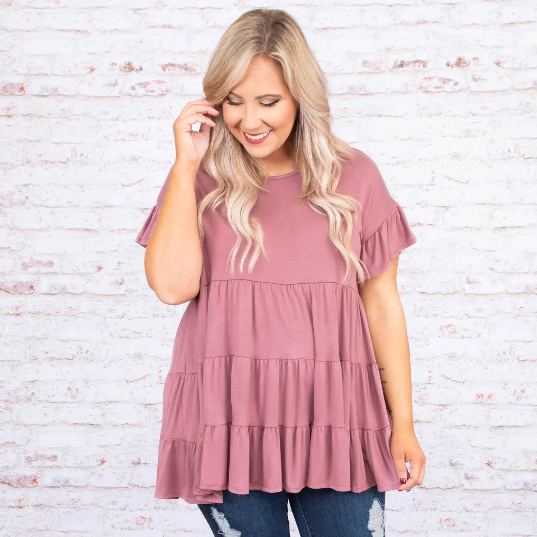 Love And Honey Tunic, Mauve