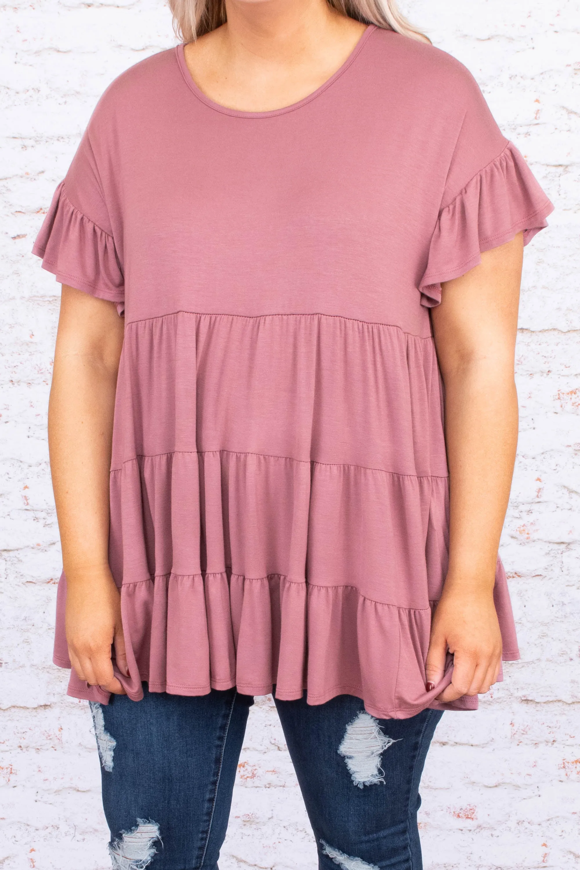 Love And Honey Tunic, Mauve