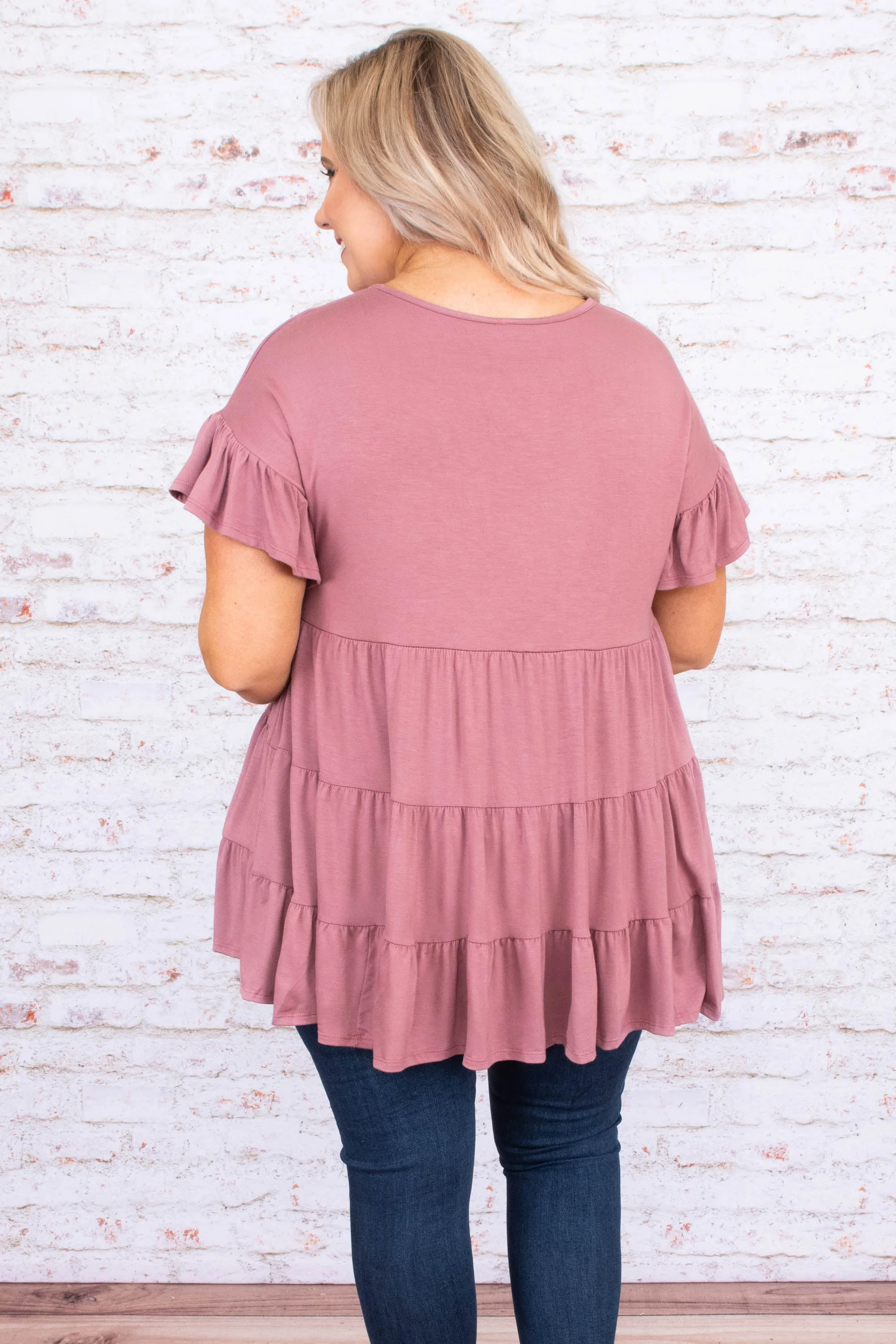 Love And Honey Tunic, Mauve