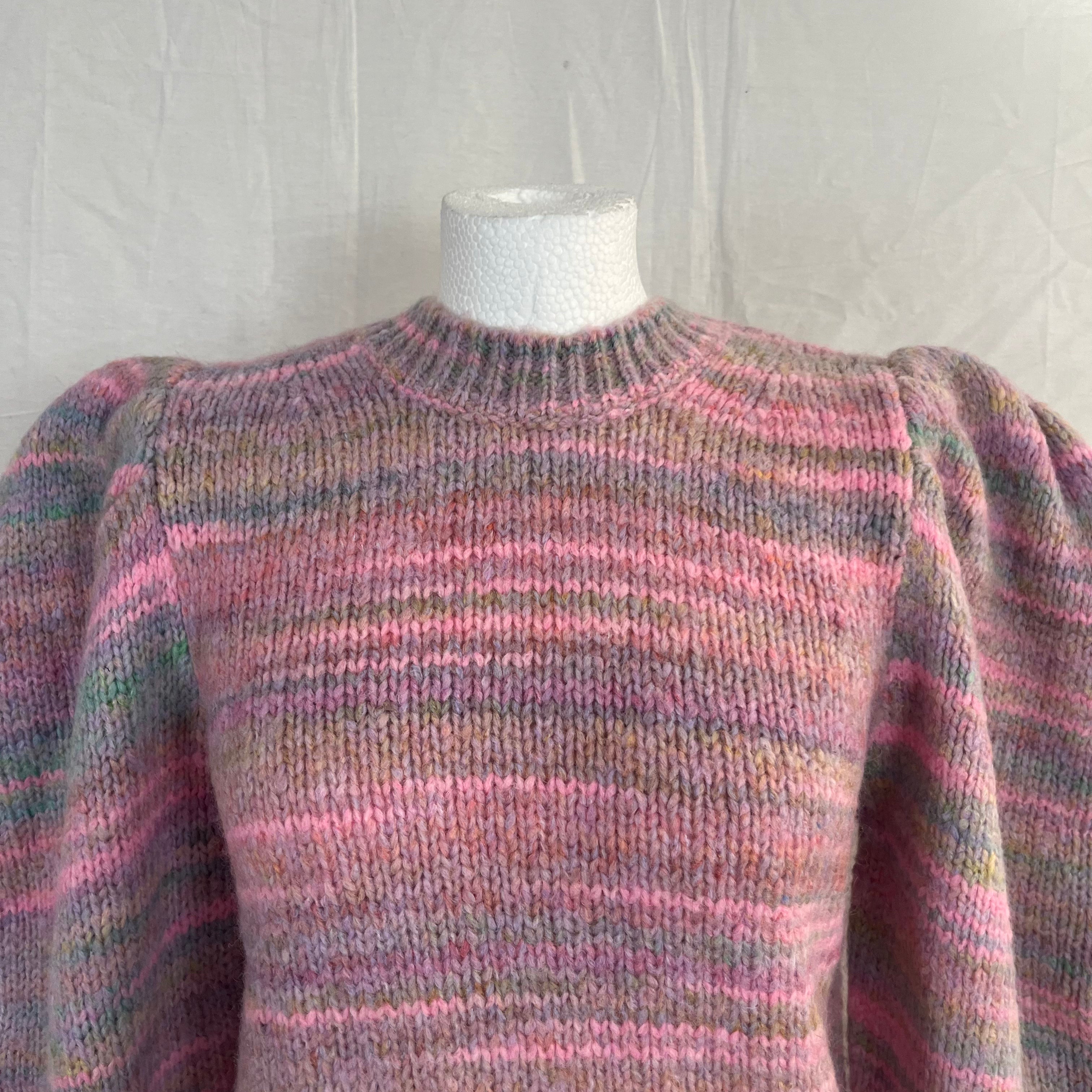 Loveshack Fancy 279 Shades of Pink Knitted Sweater S