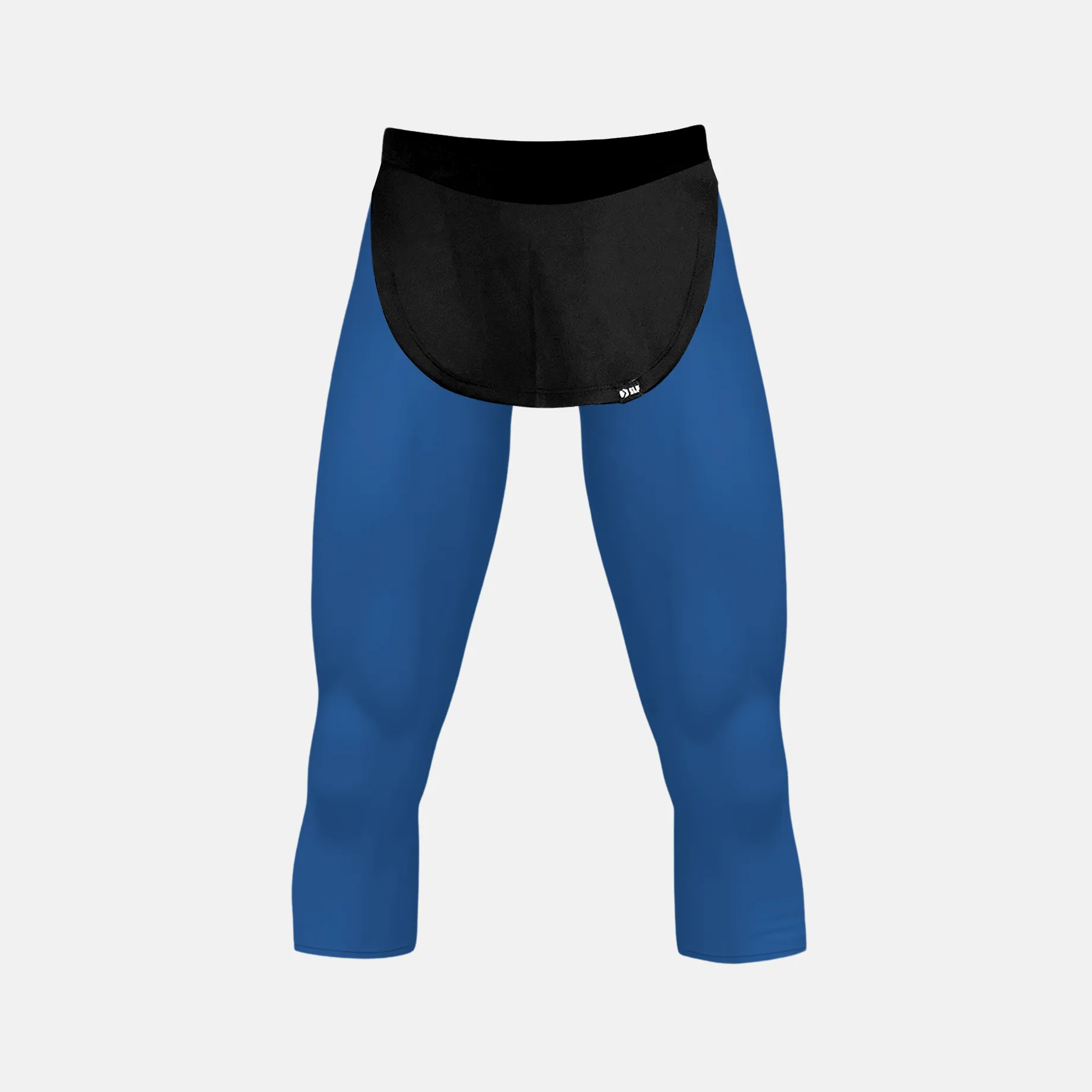 Marines Blue 3/4 Tarzan Tights for men