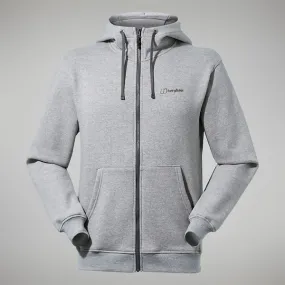 Men's Logo FZ Hoody Dark Grey