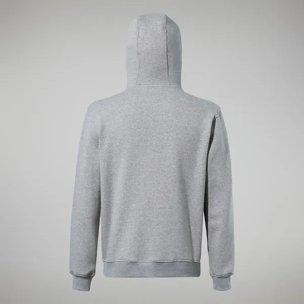 Men's Logo FZ Hoody Dark Grey