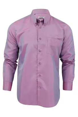 Mens Tonic Two Tone Shirt by Xact Clothing Long Sleeved