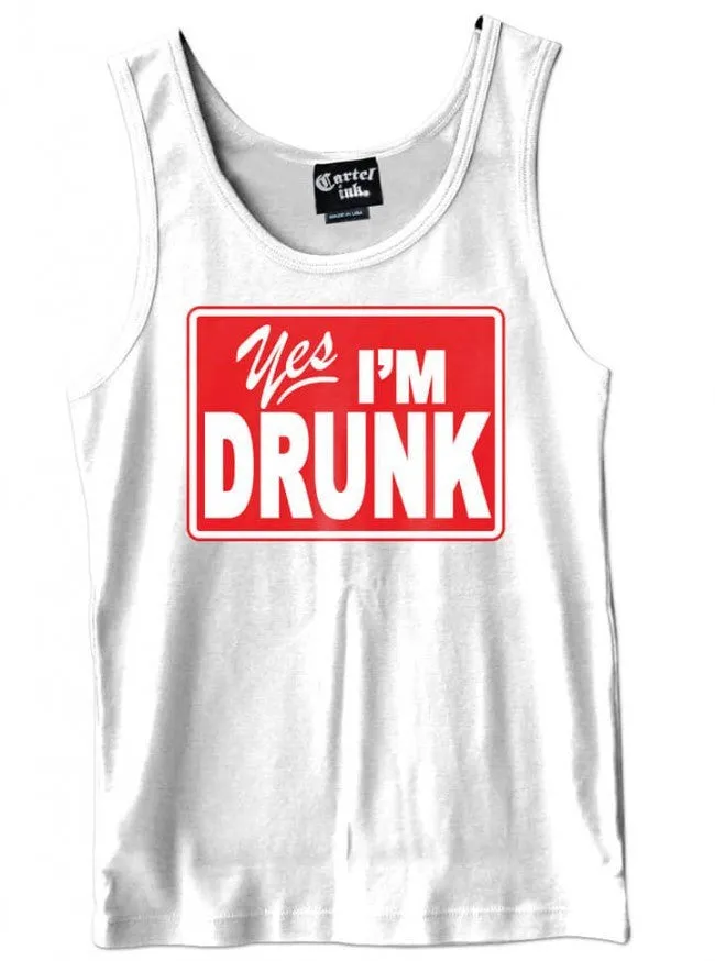 Men's Yes, I'm Drunk Tank